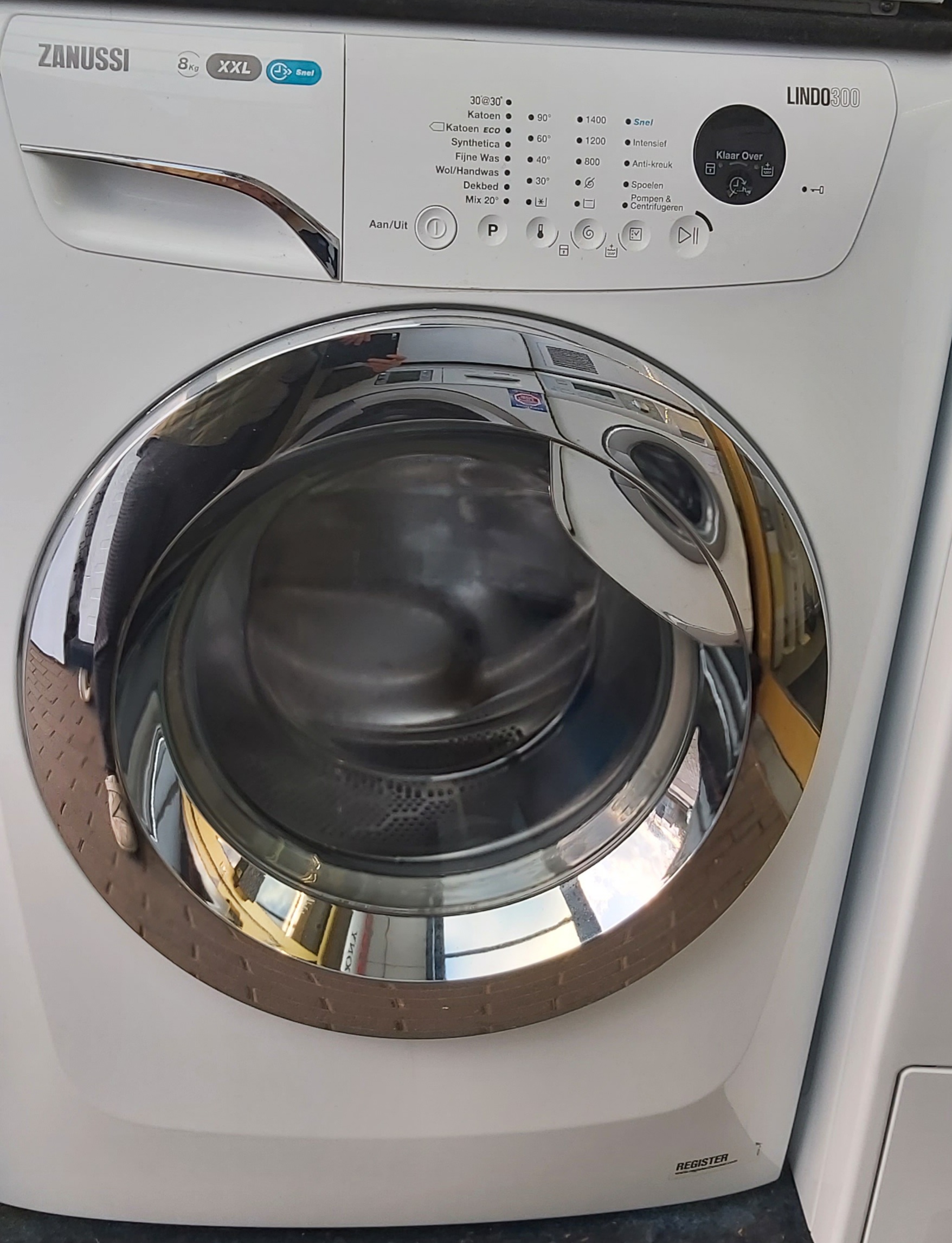 Zanussi ZWF81463WH wasmachine